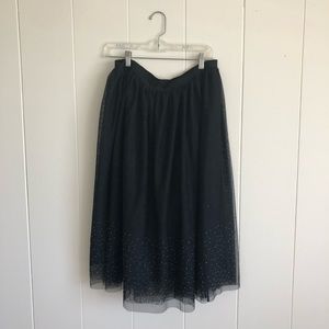 A New Day Chiffon Midi Skirt